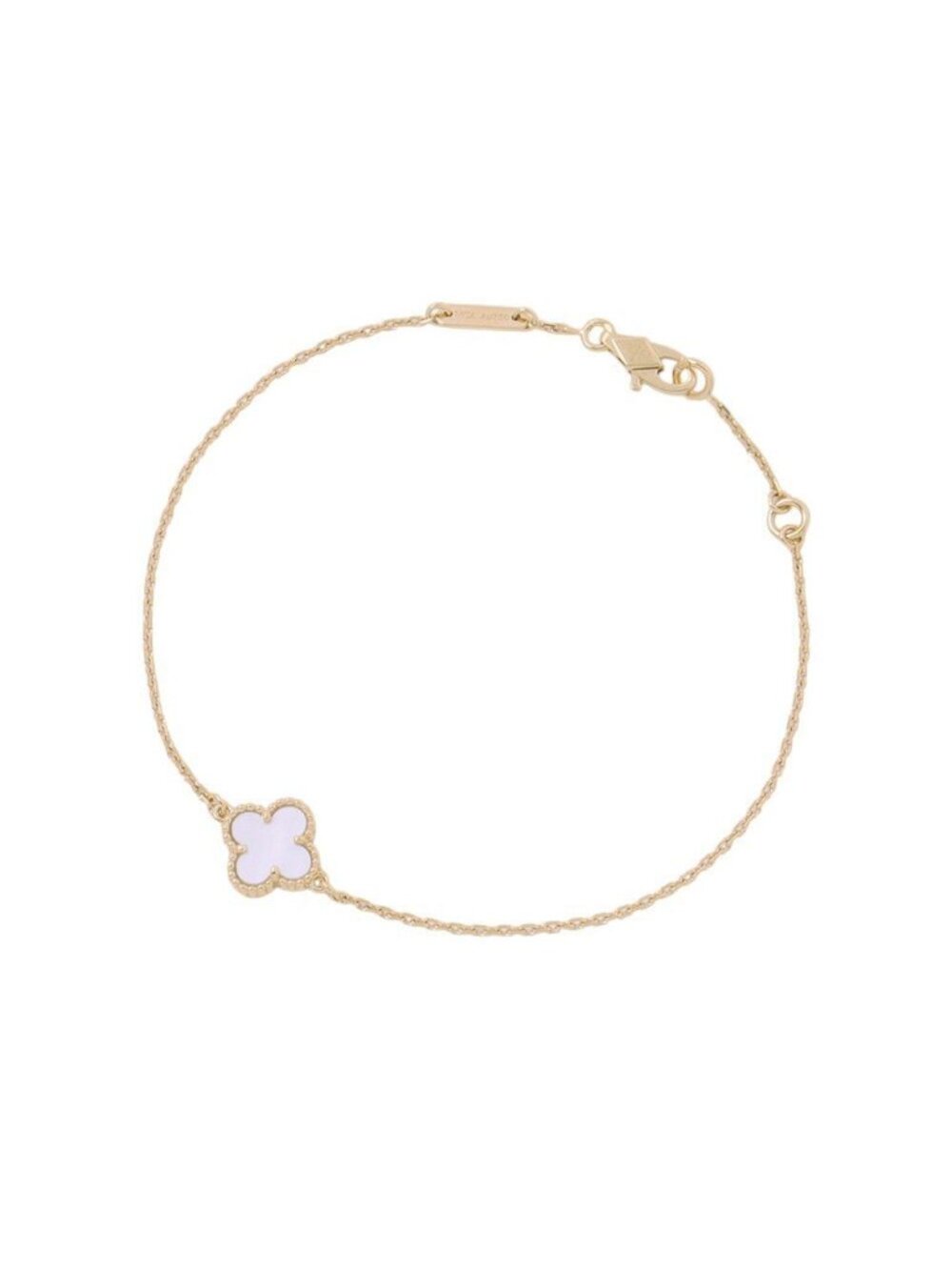 Van Cleef & Arpels Bracelet Sweet Alhambra Mother of Pearl 18K Yellow Gold